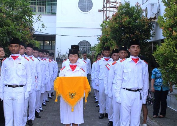 Upacara HUT Kemerdekaan Republik Indonesia ke-72 Marsudirini Tanjung Priok