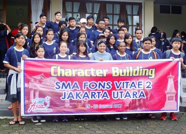 Study Tour & Caracter Building SMA Fons Vitae 2 Marsudirini ke Yogyakarta