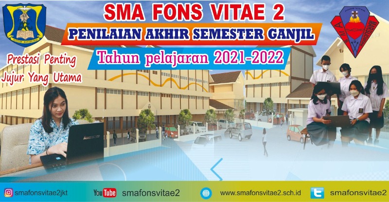 Jadwal Penilaian Akhir Semester (PAS) Ganjil TP. 2021/2022