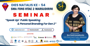 seminar public speaking SMA Marsudirini